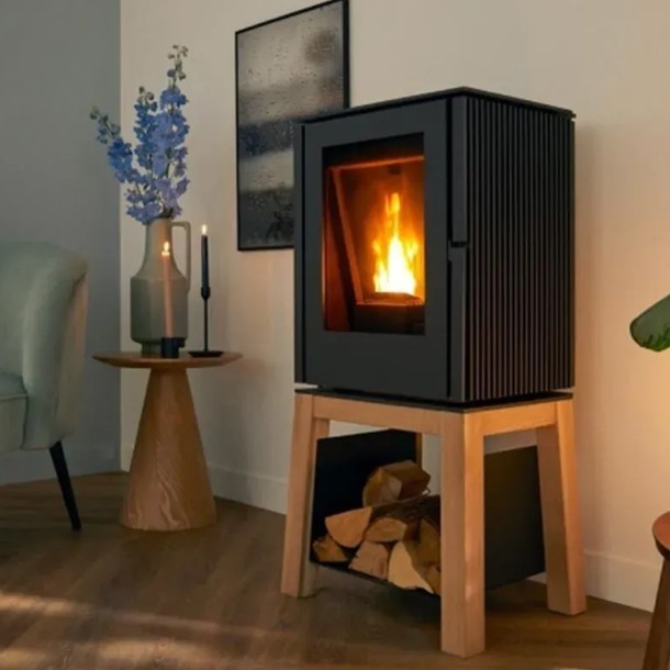 Trimline Fires Woody Loft Pellet