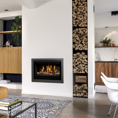 Barbas Gas Fire Smart - Front 75/55