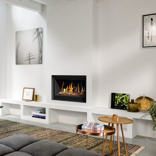 Barbas Gas Fire Smart - Front 80/60