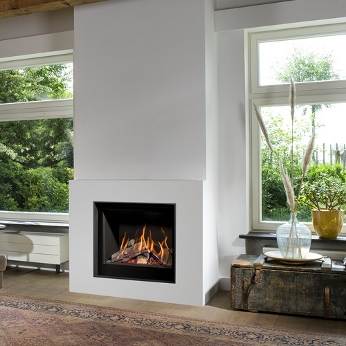 Barbas Gas Fire Smart - Front 75/70