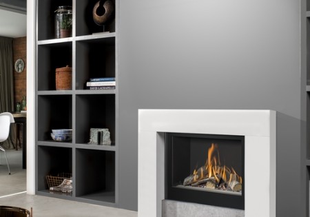 Barbas Gas Fire Smart - Front 80/70