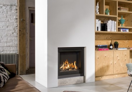 Barbas Gas Fire Smart - Front 75/80