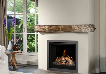 Barbas Gas Fire Smart - Front 80/80