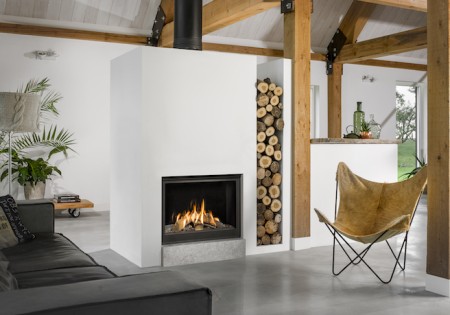 Barbas Gas Fire Smart - Front 90/80