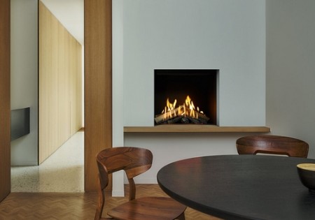 Barbas Gas Fire - Front 130/45