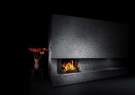 Barbas Gas Fire Panorama 140-40
