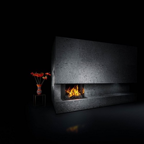 Barbas Gas Fire Panorama 120-50