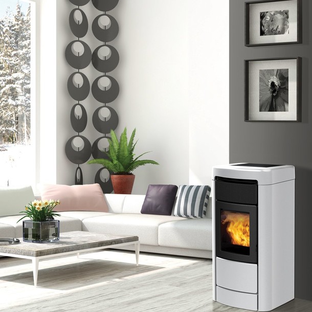 Italiana Camini Layma Idro CV-pelletkachel 22,5 kW