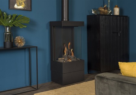 Wanders Larix gaskachel hangend